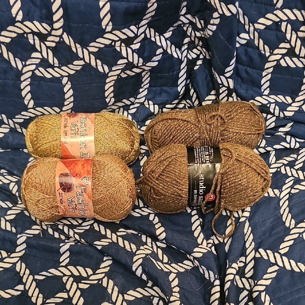 Set - Gold and Brown